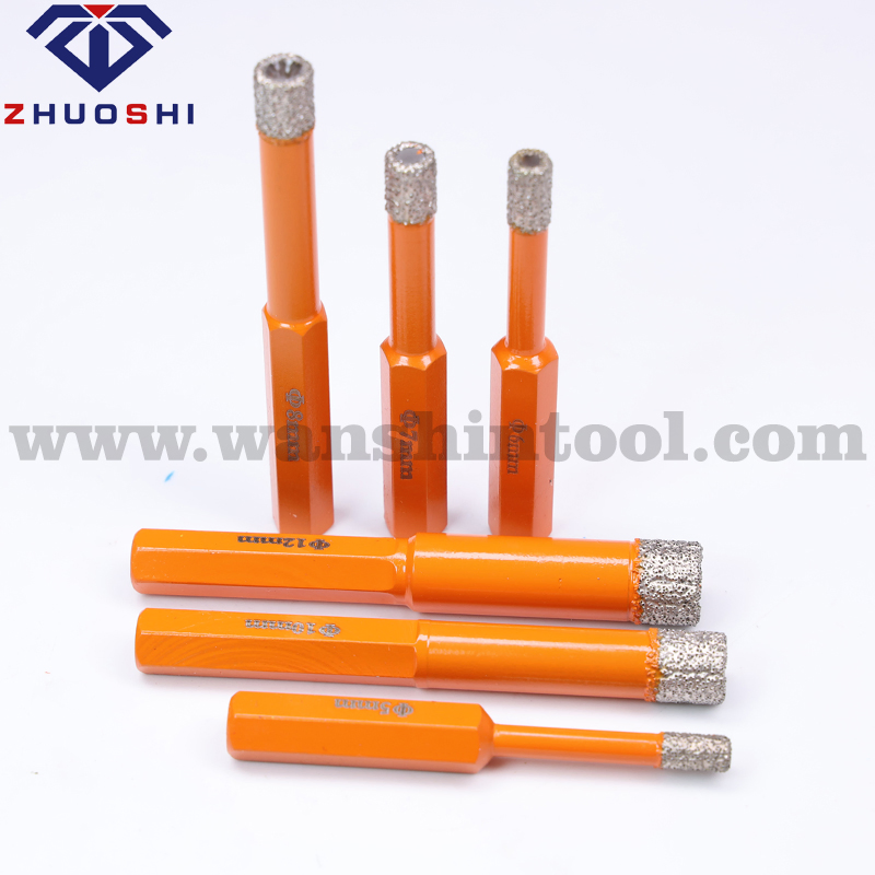 Brocas de diamante cerámicas de alto rendimiento premium para perforación de azulejos cerámicos