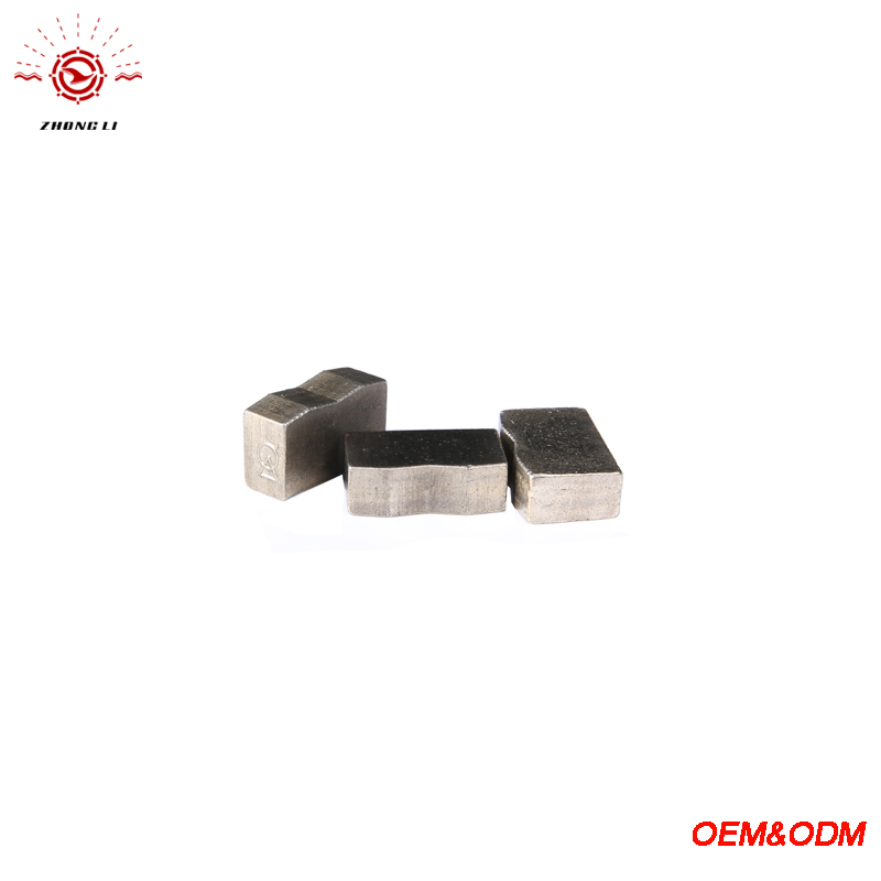 Segmento de diamante para herramienta de molienda para el procesamiento de granito