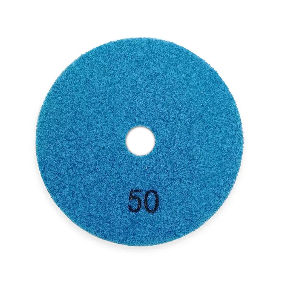 Pulido de Diamante Pad#50 4inch Disco de Lijado en Seco para Concreto, Mármol, Granito