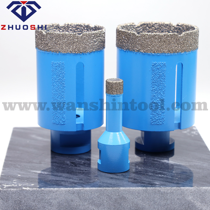 5/8&prime; &prime; -11 Broca Seco para Azulejos de Porcelana y Granito Herramienta de Diamante para Perforar