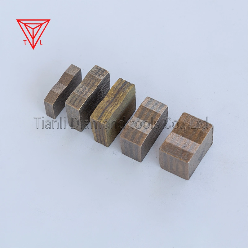 Mejor Calidad Multi Hoja de Corte Segmento Cortador de Diamante Segmento de Diamante para Granito Mármol Arenisca