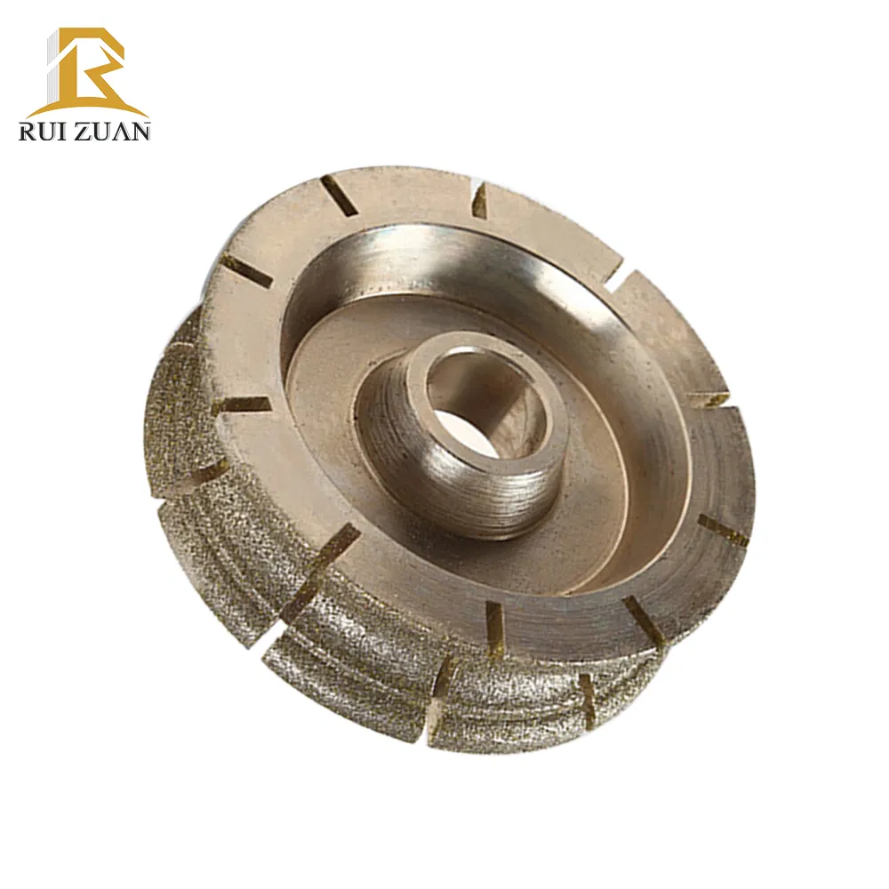 Disco de corte de electrochapado, rueda de molienda de diamante para metal, gema, vidrio, piedra, mármol