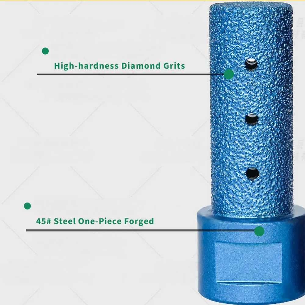 Brocas de diamante de alta performance con soldadura al vacío para azulejos