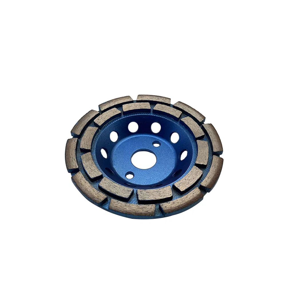 Rueda de copa doble de diamante Diaflex Premium para pulido de concreto