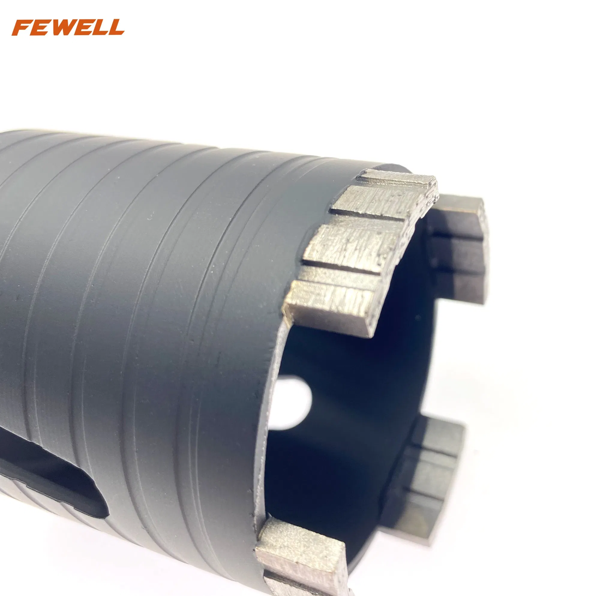 Venta Caliente Segmentos de Diamante Soldados en Frío 68*10*101*M16 Broca de Núcleo para Perforación en Seco de Concreto Reforzado Beton
