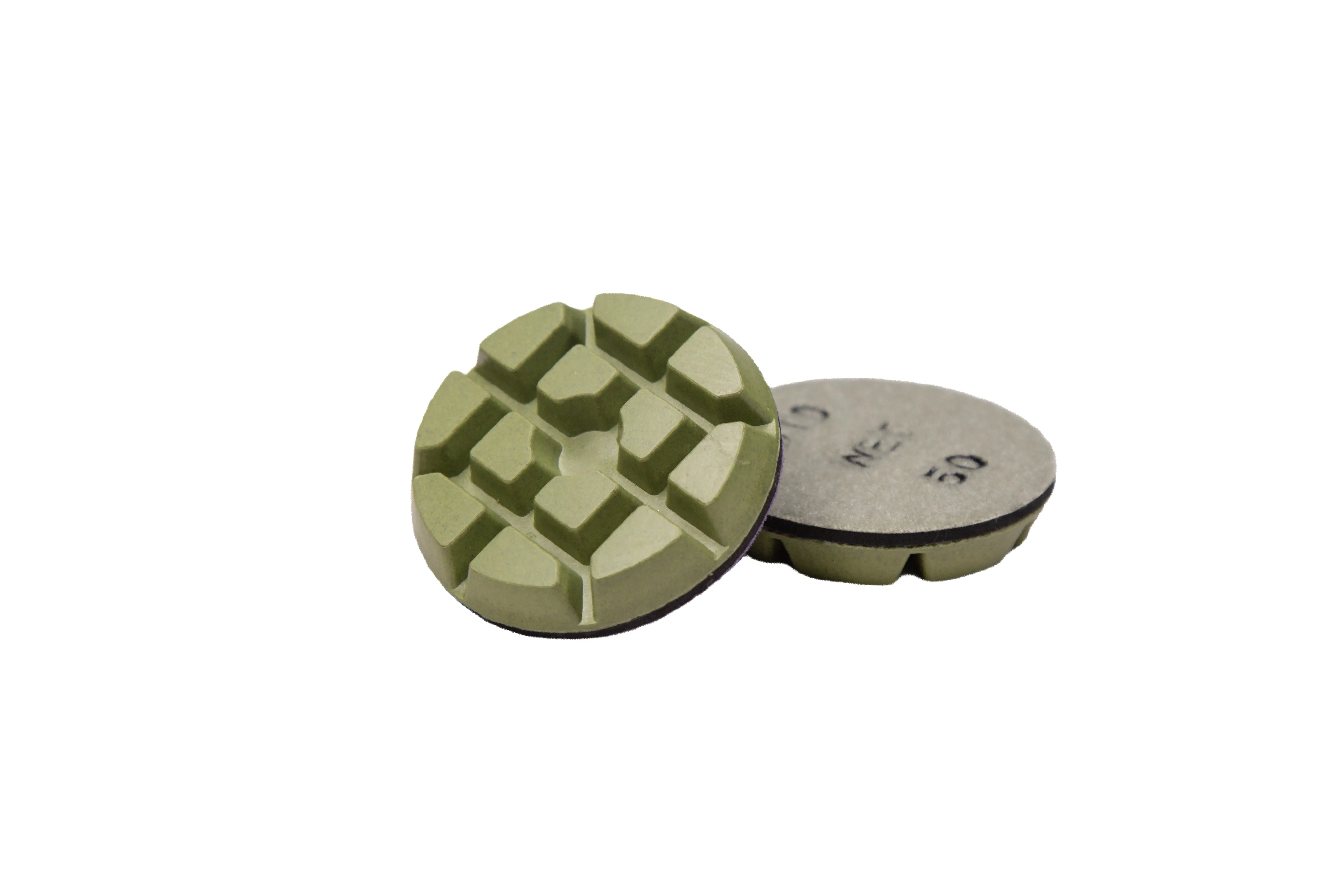 3" Almohadillas de Diamante para Pulido Húmedo Flexibles para Pulido de Terrazo y Concreto
