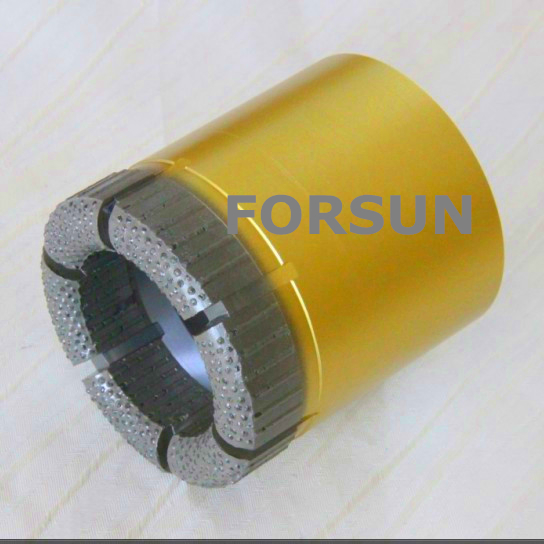 Broca de diamante con superficie de diamante para perforación