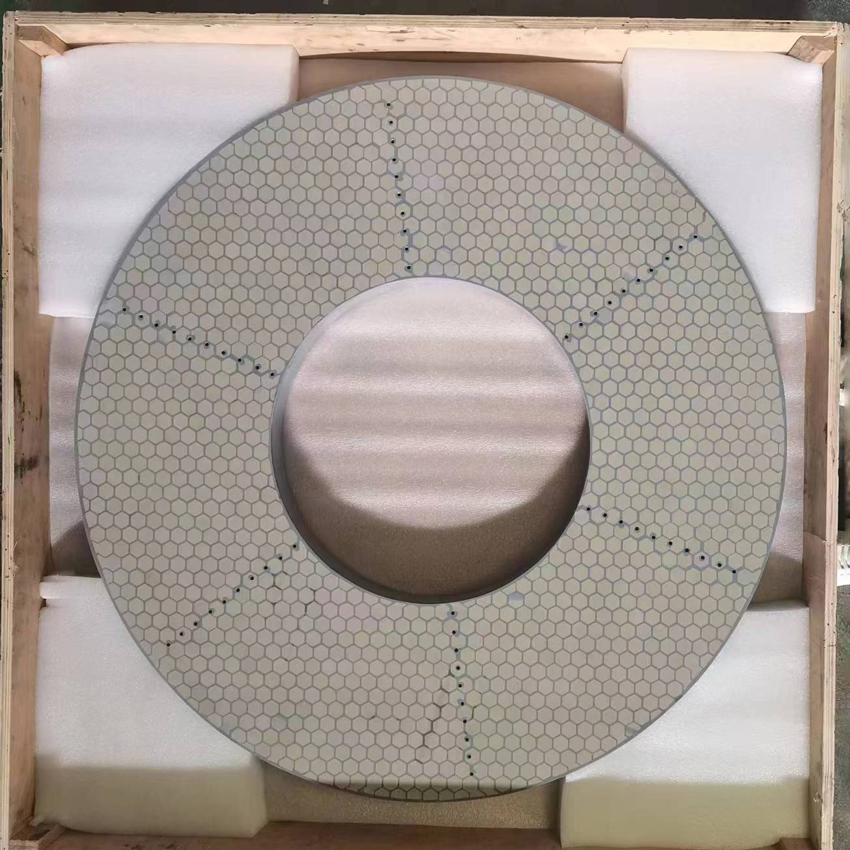 Disco de rectificado de diamante con enlace cerámico especial de diámetro 700mm para cortador de carburo