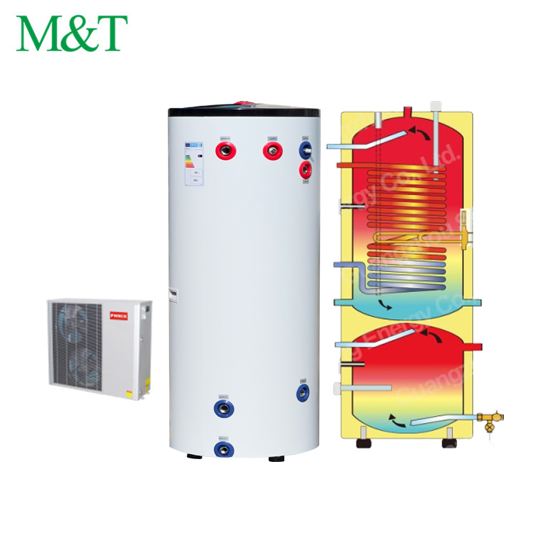 Chinese M&amp;T New Energy Water Floor Heating System Hot Water Storage Tank Two In One Thermodynamic Warmtepomp