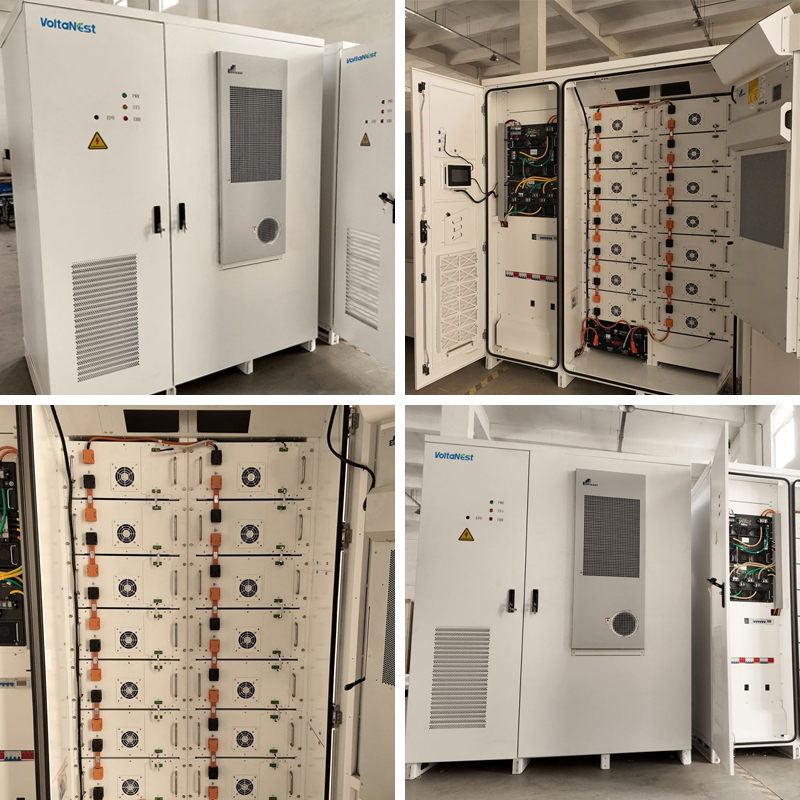 VoltaNest 100-112kWh 200-300kWh 500kWh Custom LiFePO4 Solar All-in-One Commercial Energy Storage System On/Off Grid