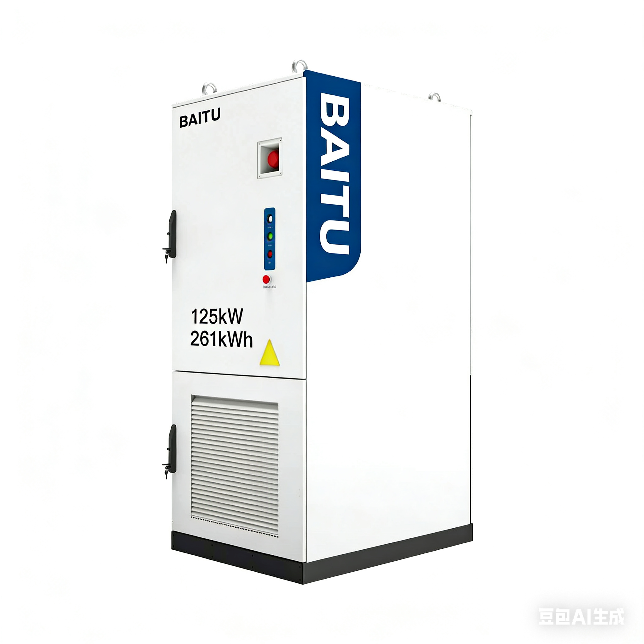 BAITU ESC-R125-261 CATL Stock Europe 125KW 261KWH Hybrid Grid Microgrid Backup Power Supply Liquid Cooling LiFePO4 Technology