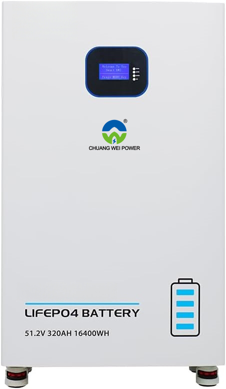 51.2V 314Ah LiFePO4 Battery Pack 16kWh, Smart BMS 6000+ Cycles, Deep Cycle for Home Solar Off-Grid Backup Energy Storage System
