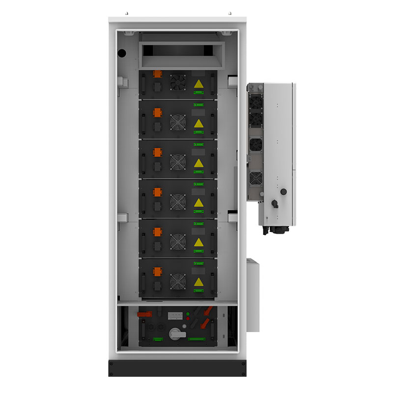 Smart Grid Solar Energy Storage Using Hybrid Inverter Intergrated BESS All-in-one Cabinet
