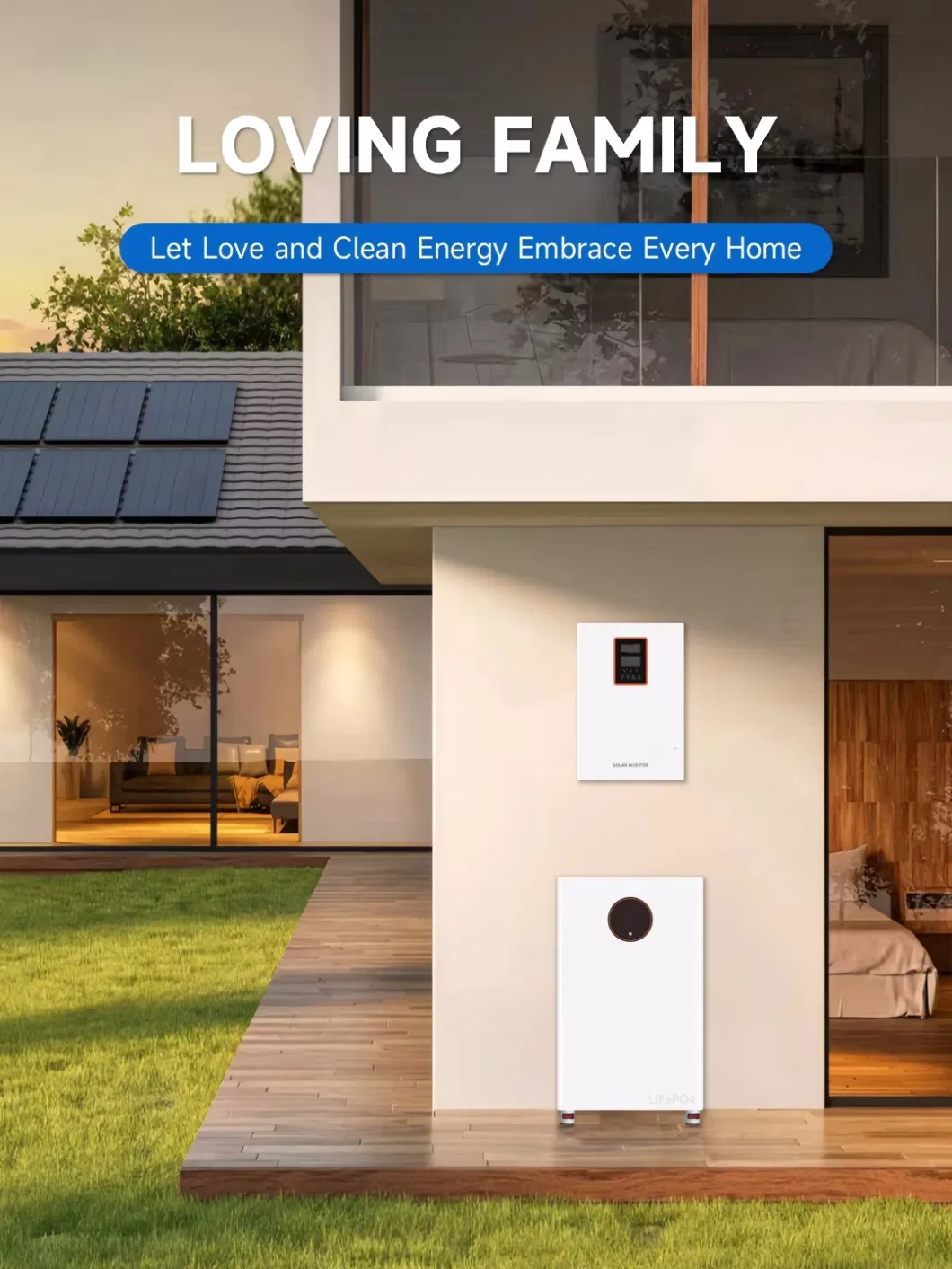 High Performance Ess Solar Energy Storage System Solution for Home Appliances