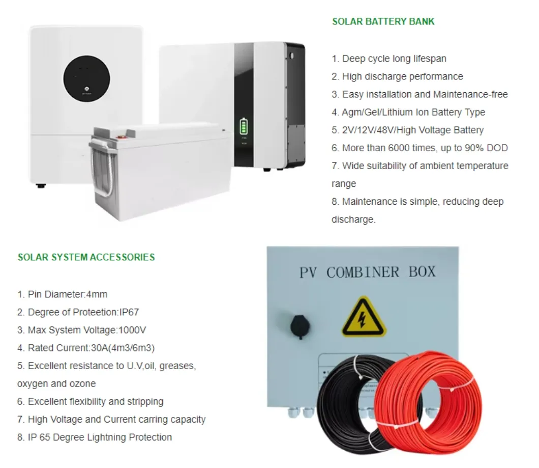 High Performance Ess Solar Energy Storage System Solution for Home Appliances