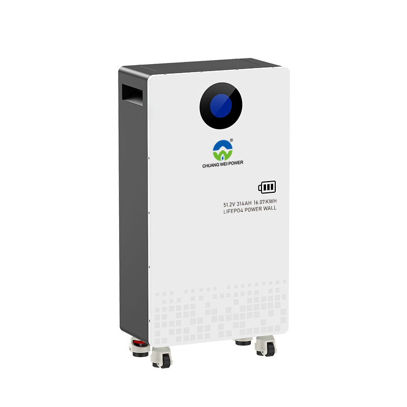 51.2V 314Ah LiFePO4 Battery Pack 16kWh, Smart BMS 6000+ Cycles, Deep Cycle for Home Solar Off-Grid Backup Energy Storage System