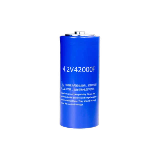 HESC-Screw 4.2V 42000F Hybrid Lithium Supercapacitor Fast Charge Discharge High Energy Density For Industrial Power Backup