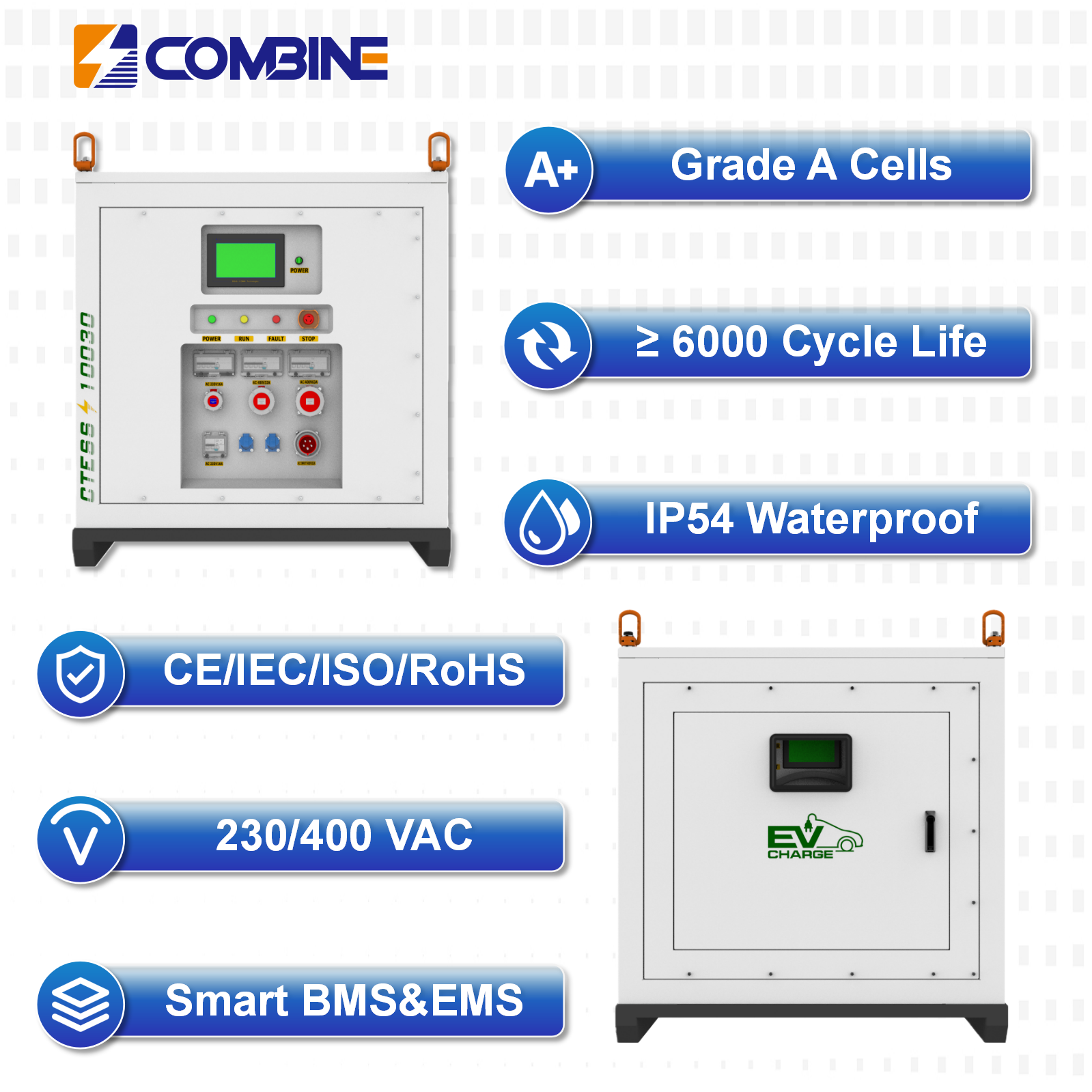 Portable EV Charger 100kWh DC Charging Station 30kW CCS2 Charge for EV Cars Off Grid Power Box Mobile Energy Storage System