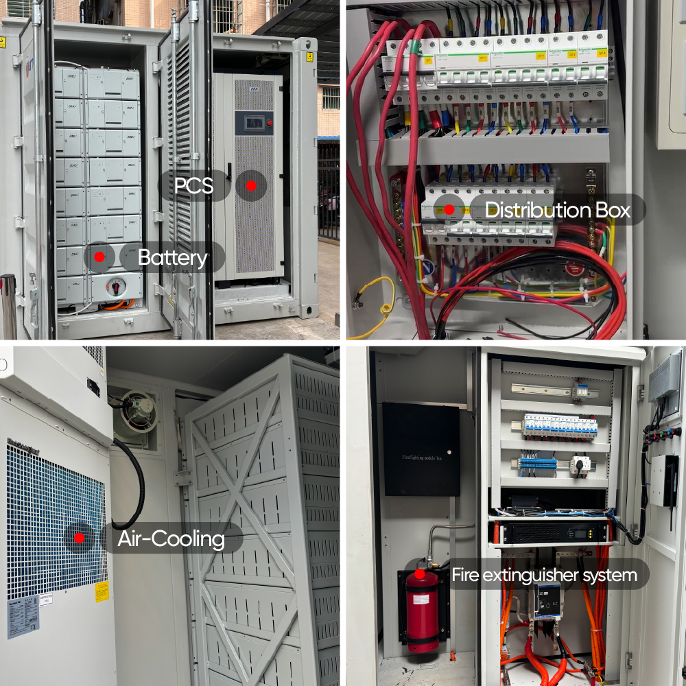 Sunark 500kw 1mwh BESS Solar Lithium Battery Energy Storage System Container with Remote Monitoring for Commercial Industrial