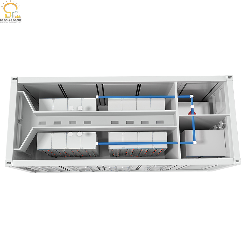 High Efficiency LiFePO4 Battery Energy Storage Cabinet 1MWH 500KW Utility Scale Residential System with 6000 Cycles