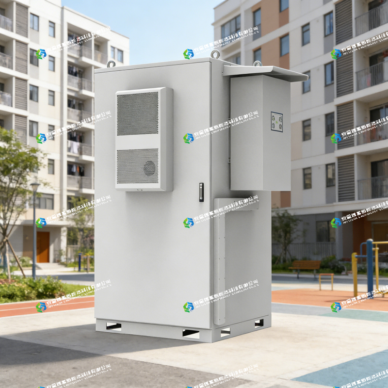 Hybrid Grid IP65 Protection Battery With Inverter Energy Storage Container Cabinet Home 96V 100kwh All In One Solar System