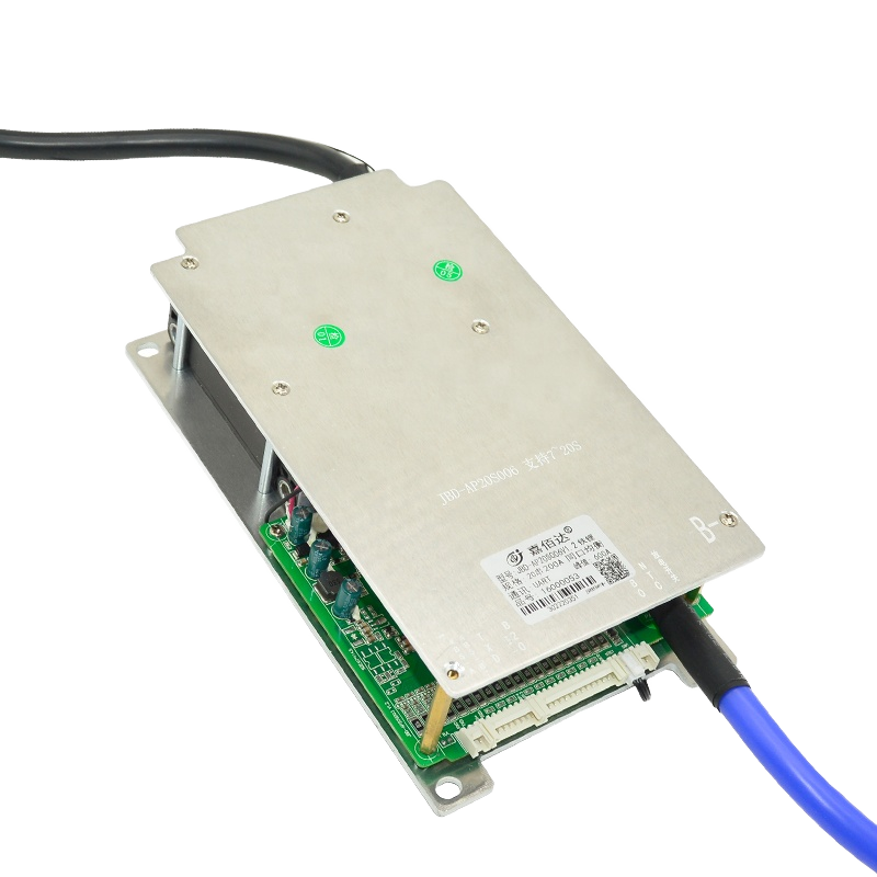 JiaBaiDa High Current 900A Smart BMS PCBA LCD/Relay/UART/RS485/BT LiFePO4 Battery Management System for Energy Storage 48V 16S