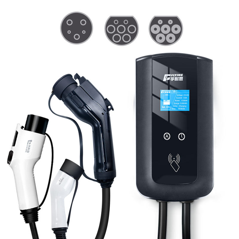 Moreday Portable Mobile EV/DC Fast Charger Station Wall-mounted CCS2 Charging Accessories Home EV Charger Box