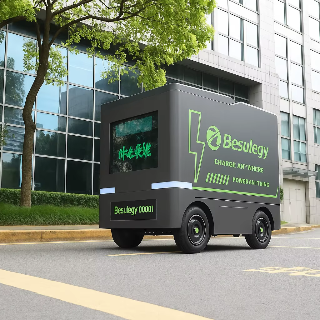 Smart 60KW/100KW DC Quick Charge Portable EV Charging Stations New Emergency Rescue Robot L4 Automatic Drive Technology Charging