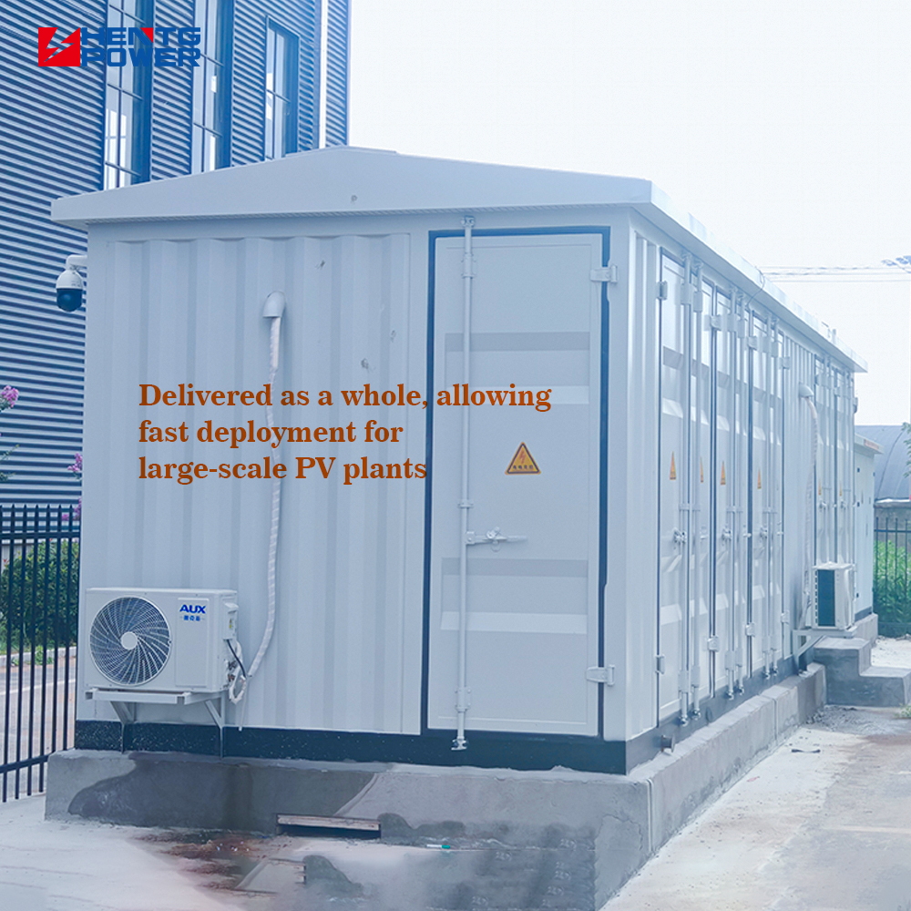 HENTG POWER 5000kVA 35kV Solar Inverter Boost Integrated Transformer Cabin For PV Power Station- Factory Price