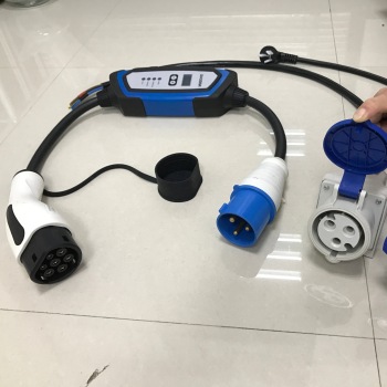 Duosida Mode2 Type2 Electric Vehicle EV Charging Connector Cable