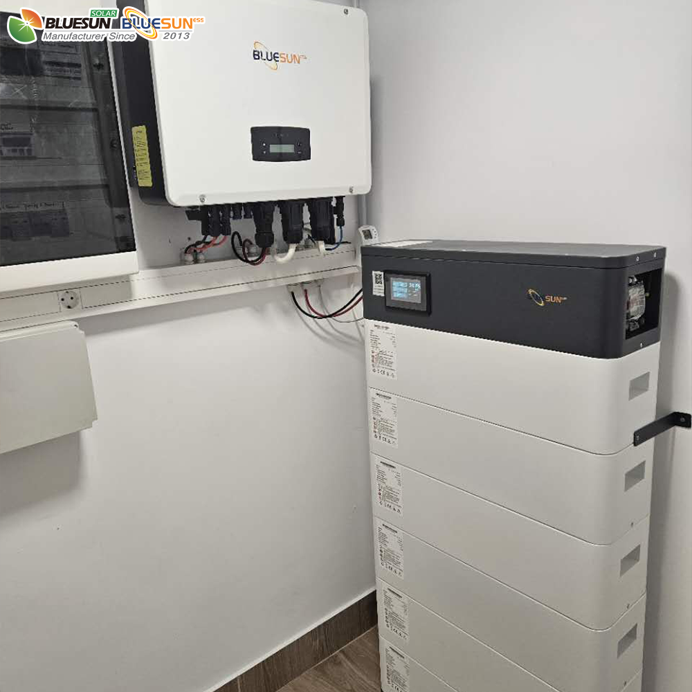 Eu Warehouse Stock Ready For Ship Home Use High Voltage 20kwh 30kwh Storage Lithium Battery With Inverter And Solar Panels