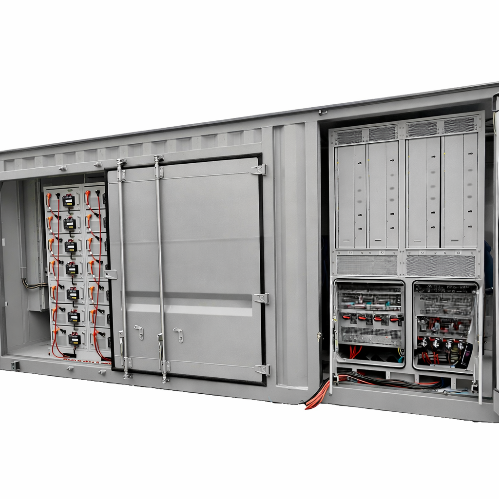 5MW Utility-Scale BESS Energy Storage Container, Liquid Cooling LiFePO4 System for Industrial Grid Stability