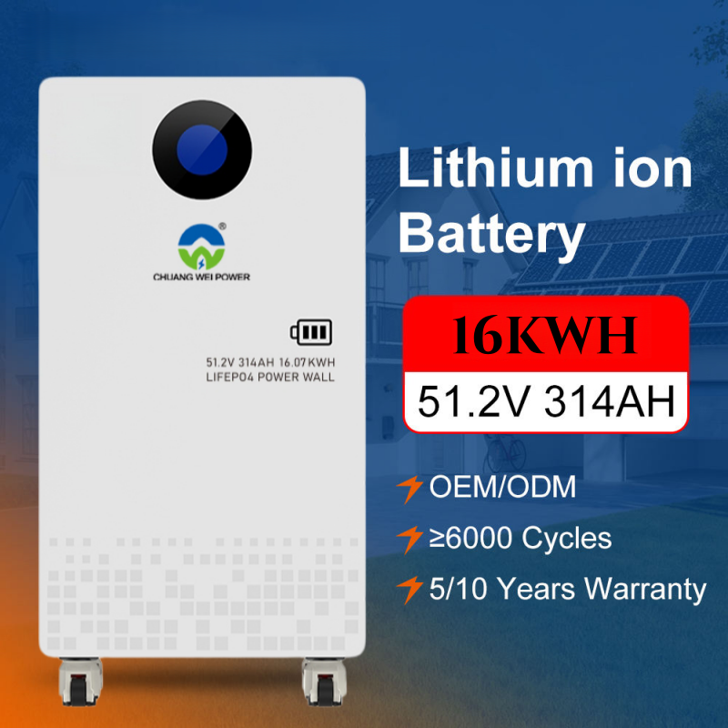 EV Charging Station Buffer 51.2V 314Ah 16kWh Energy Storage System for Peak Shaving