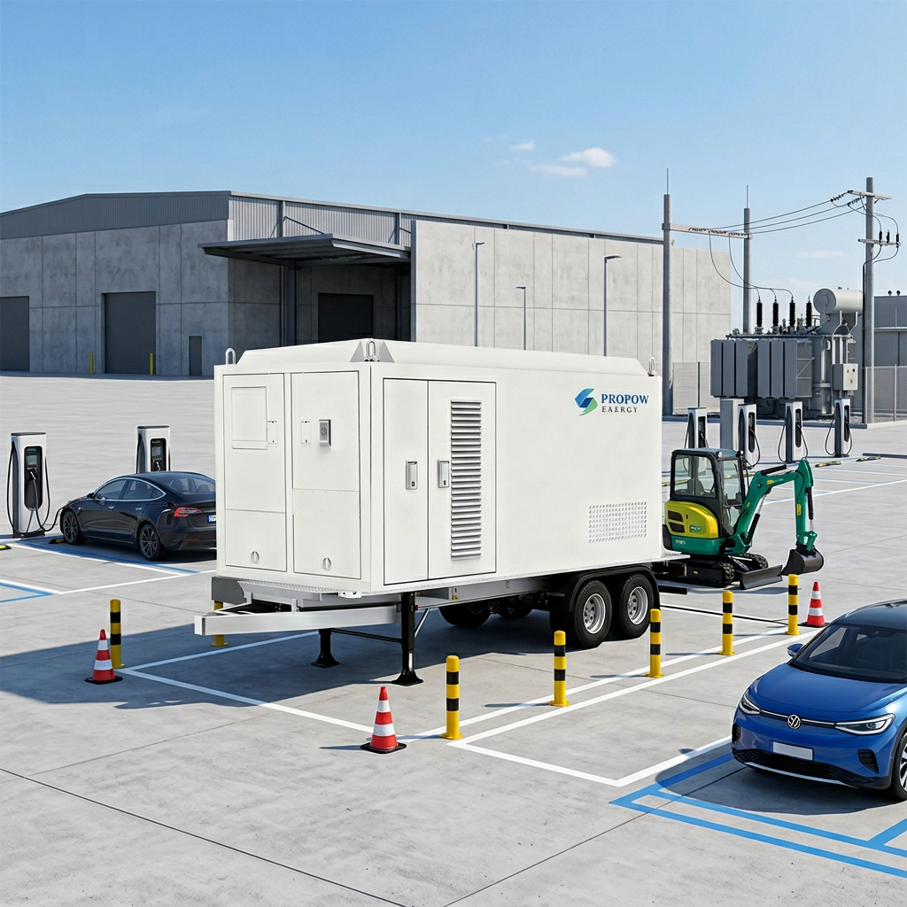 30kWh 45kwh 60kwh 100kwh 216kwh Air Liquid Cooling Portable Battery Energy Storage Mobile EV Charging System Container System