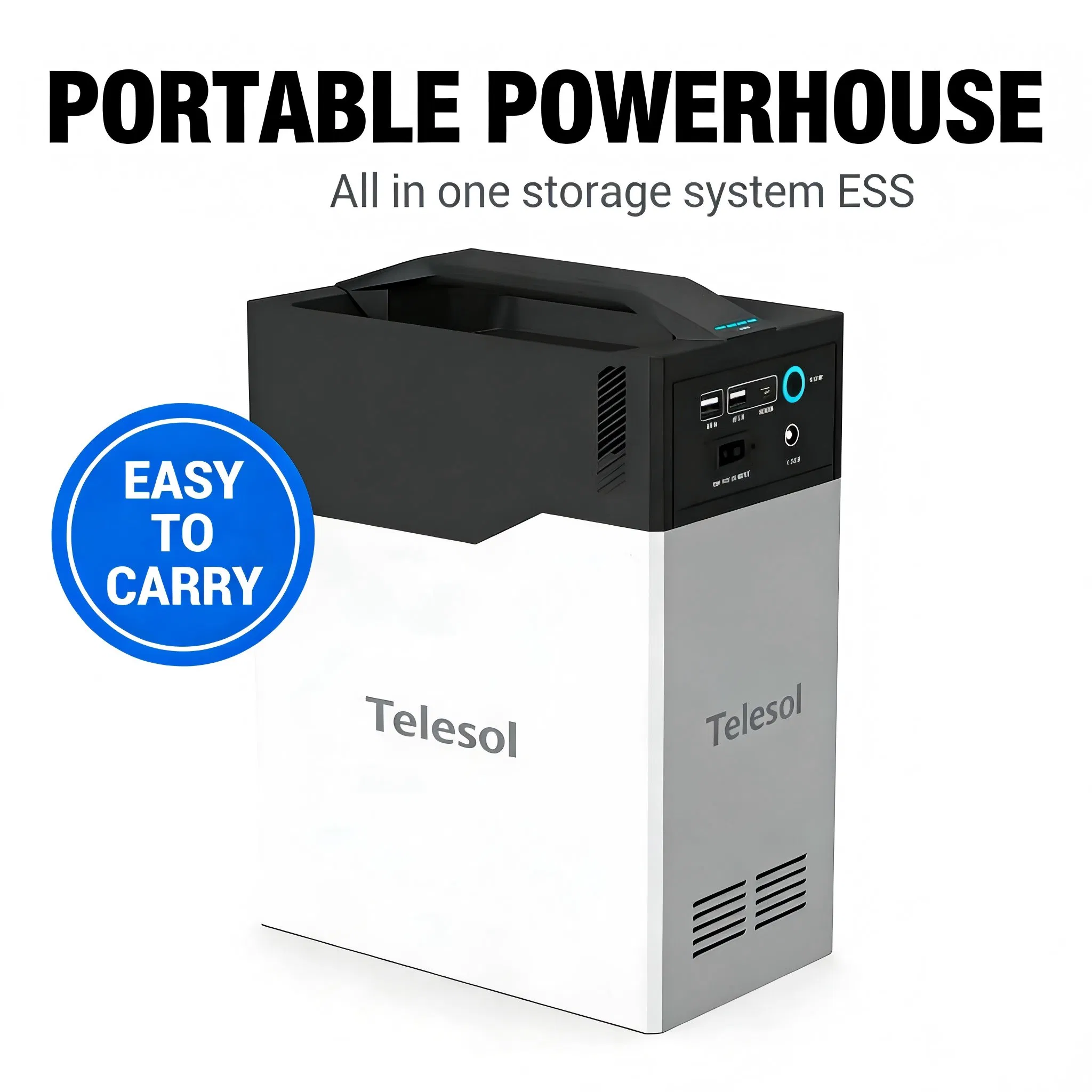 High Integration Solar Power Energy Storage Battery AC/DC Output