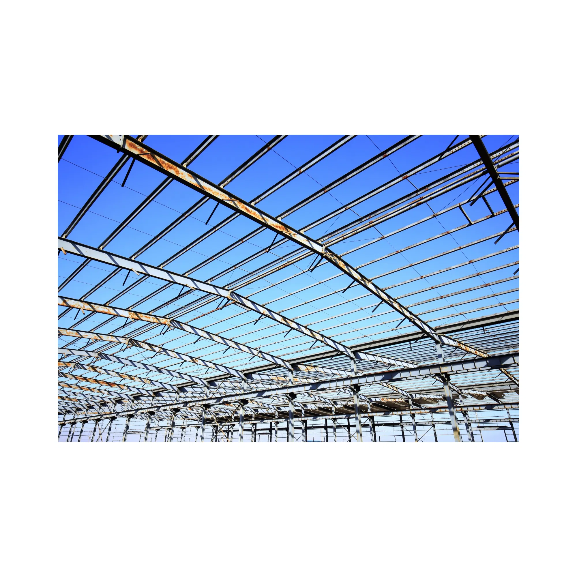 Fast Installation Prefab Steel Industrial Workshop Buildings Light Weight Metal Cold Storage