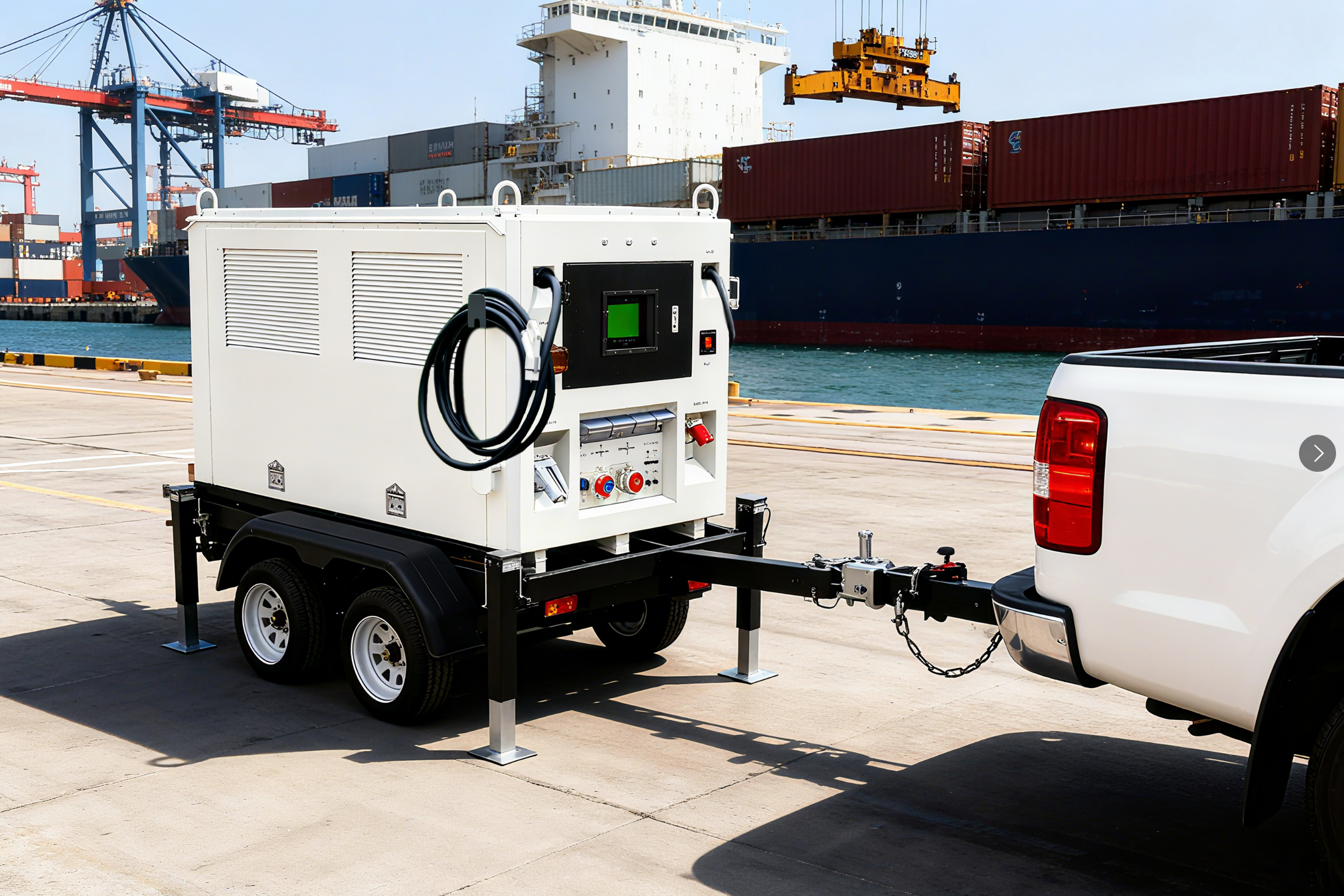 Electric Vehicle Charging Station 65kwh 141kwh DC Fast Charging Station 161kwh EV Mobile Charging Station