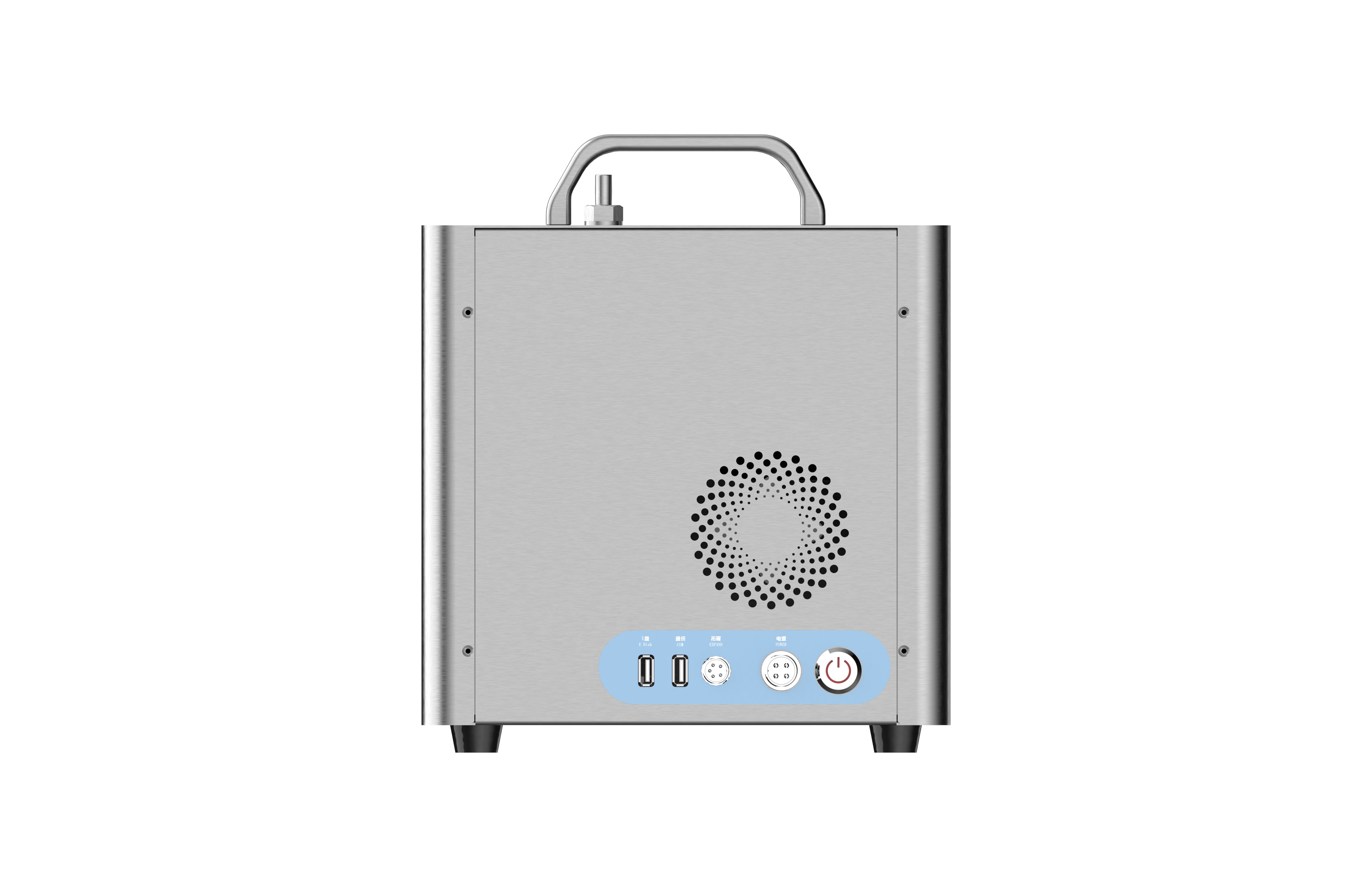 Durable Large-Particle Indoor Air Quality Monitor For Environmental Protection Air Analysis Detecting HCHO &amp; CO LED Display