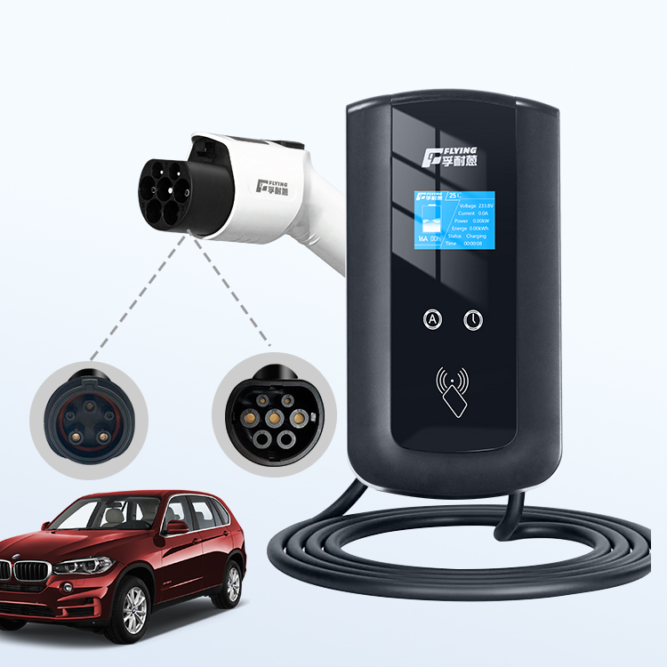 Moreday Portable Mobile EV/DC Fast Charger Station Wall-mounted CCS2 Charging Accessories Home EV Charger Box