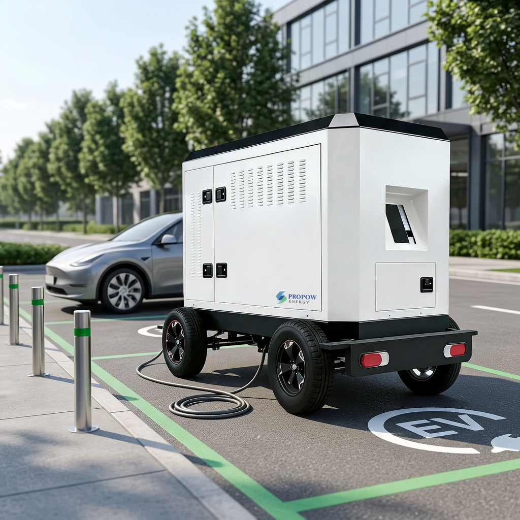 30kWh 45kwh 60kwh 100kwh 216kwh Air Liquid Cooling Portable Battery Energy Storage Mobile EV Charging System Container System