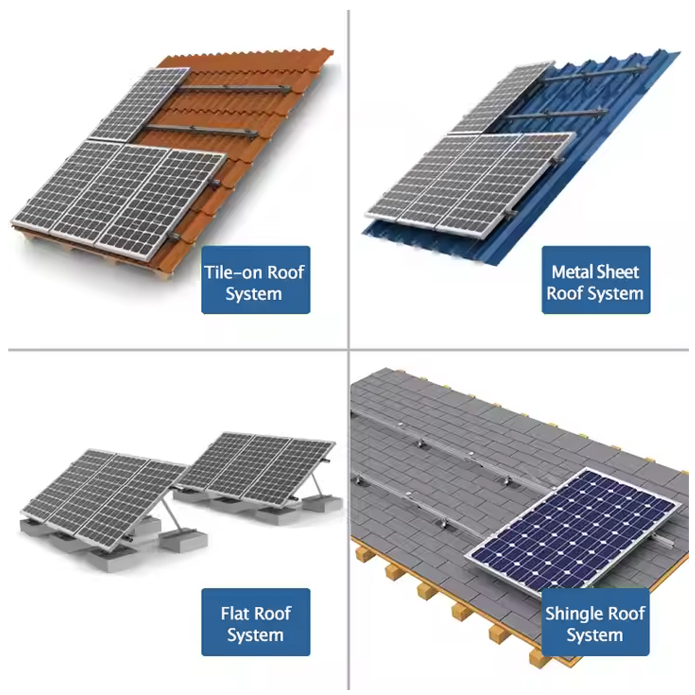 Complete System 3-15kw Solar Power Energy Storage System