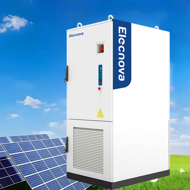 Renewable Energy Integration on-Grid EMS Solar Power 125kw 261kwh Battery Storage Solution