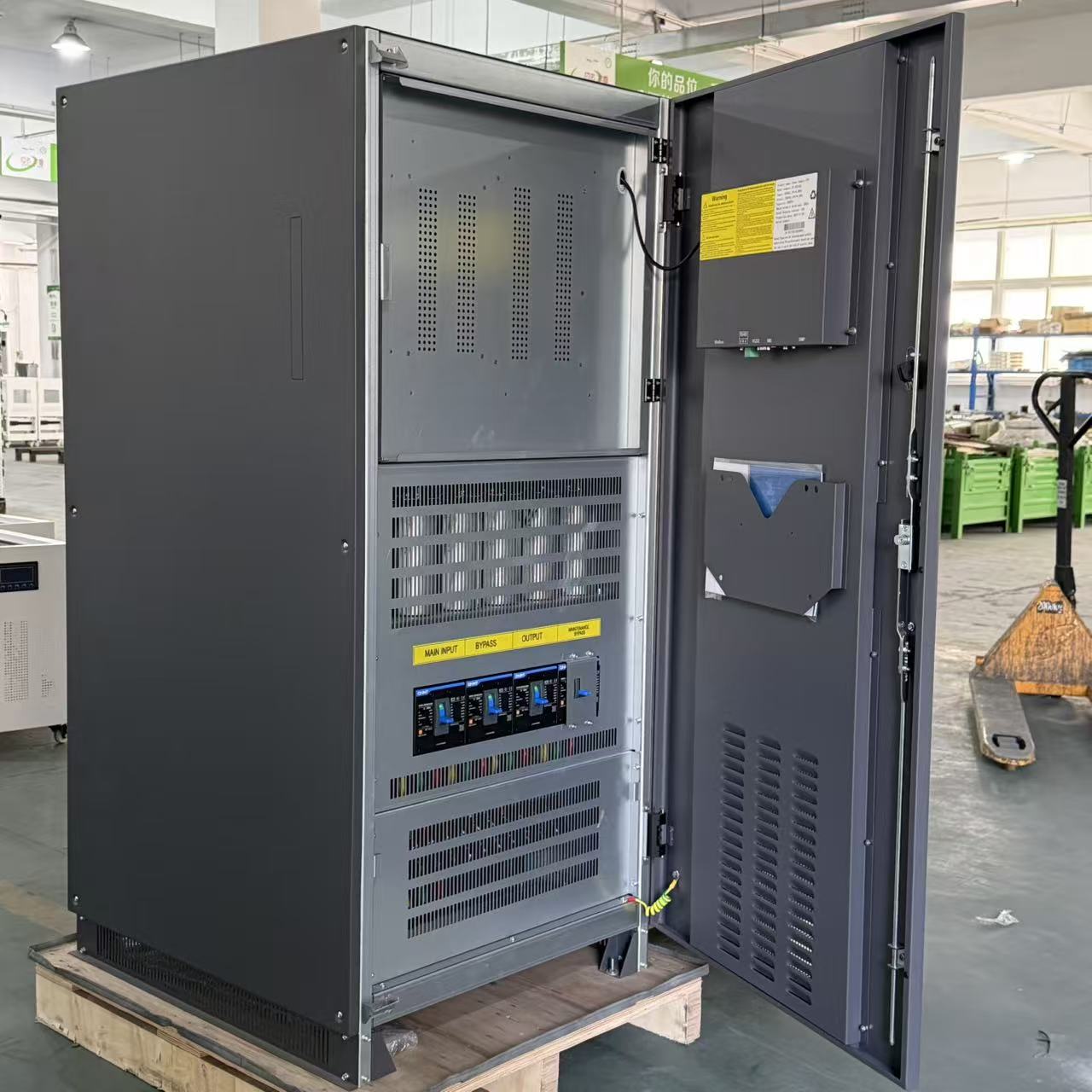 60KW Industrial Online UPS Computer Three Phase Double Conversion Backup Power Supply Lightning Protection 20000 Electric Energy