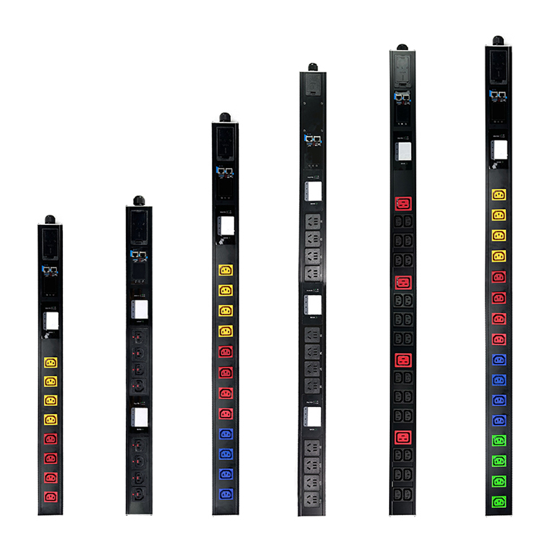 Intelligent Smart PDU 8 Ports C13 Locking Outlets 10A 240V Energy Metering Power Monitoring SNMP HTTPS For Data Centers OEM