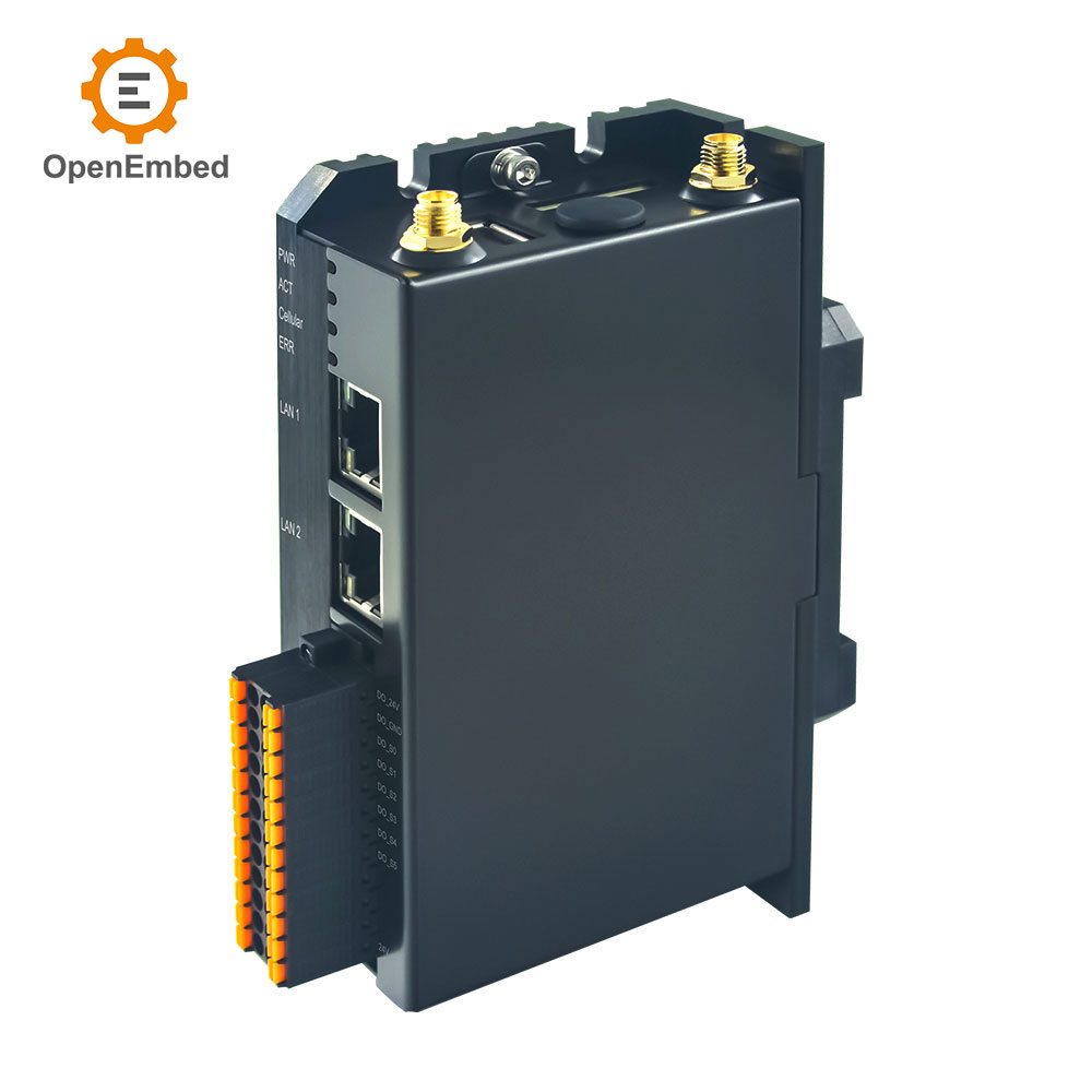 4DI 6DO RS485 Ethernet WIFI BLE 5.0 4G LTE LoRa ESP32 P4 C6 Industrial Control IoT Gateway Modular PLC Programming Controller