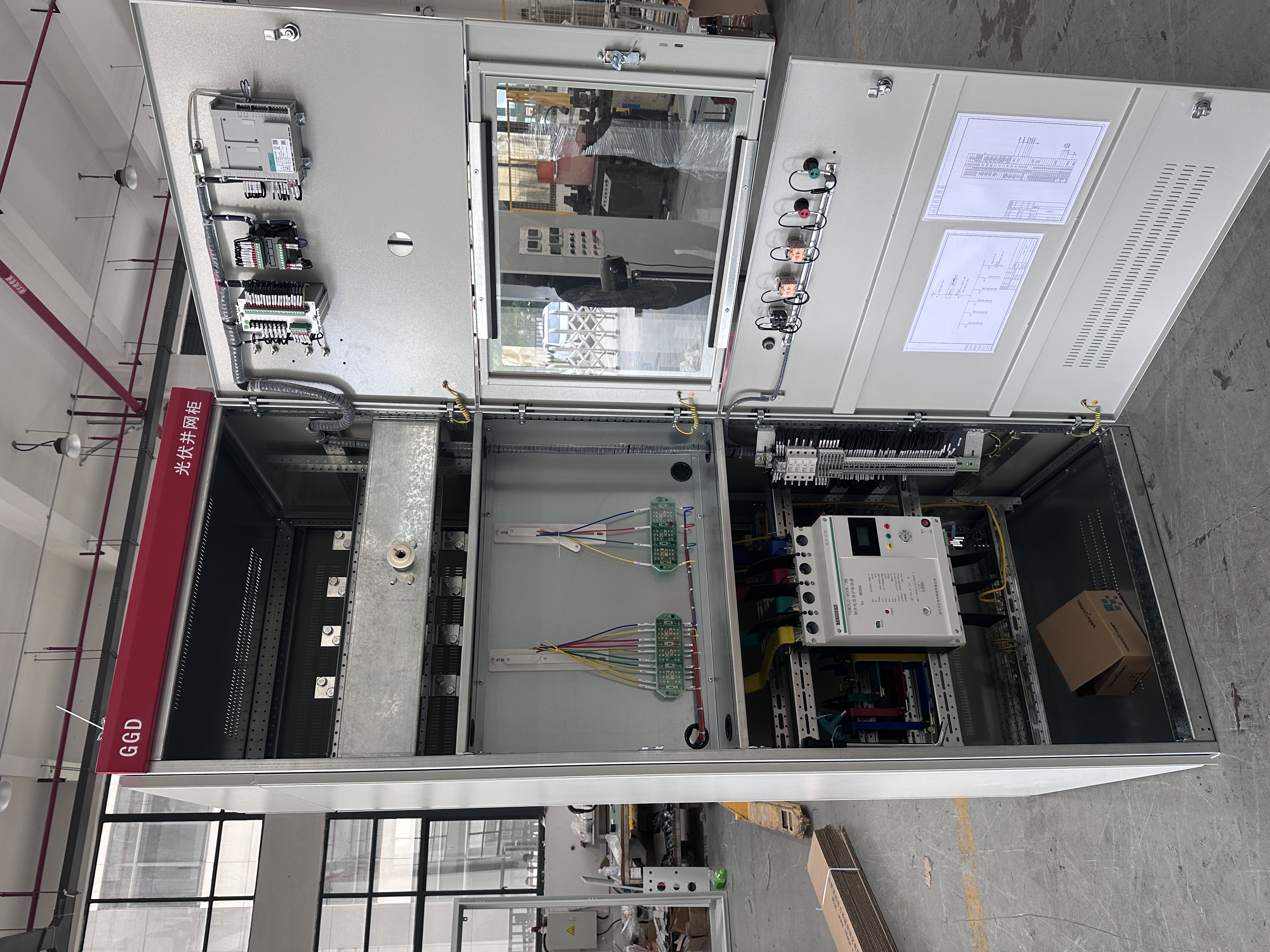 Solar Photovoltaic Grid-Connected Cabinet 50kW Energy Storage Equipment for Commercial PV Plant Power Distribution
