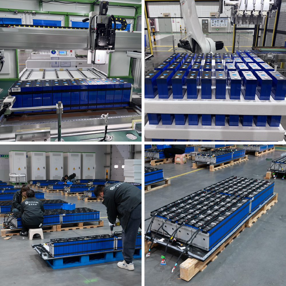 Sunark 500kw 1mwh BESS Solar Lithium Battery Energy Storage System Container with Remote Monitoring for Commercial Industrial