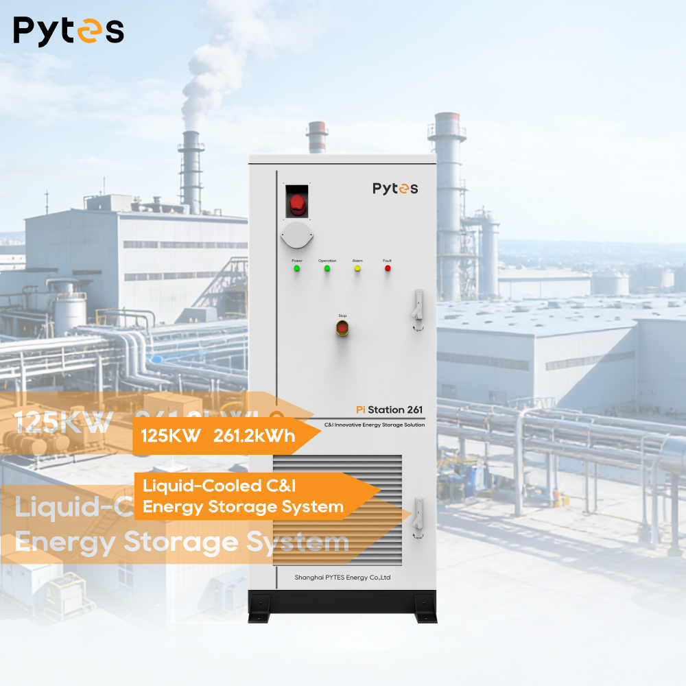 Pytes 261KWh Industrial Commercial Energy Storage System BESS LiFePO4 UL9540 CE Peak Shaving Demand Charge Management