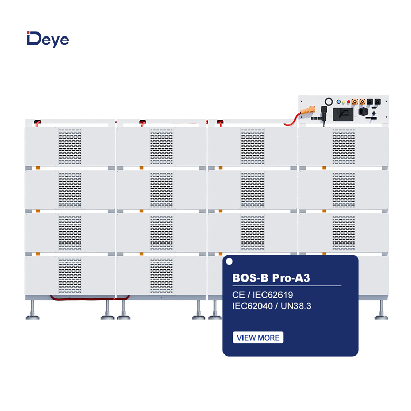 Deye ESS BMS 240kWh BOS-B Pro-A3 Lithium Battery C&amp;I Energy Storage System 240kwh Distributed Energy Island System