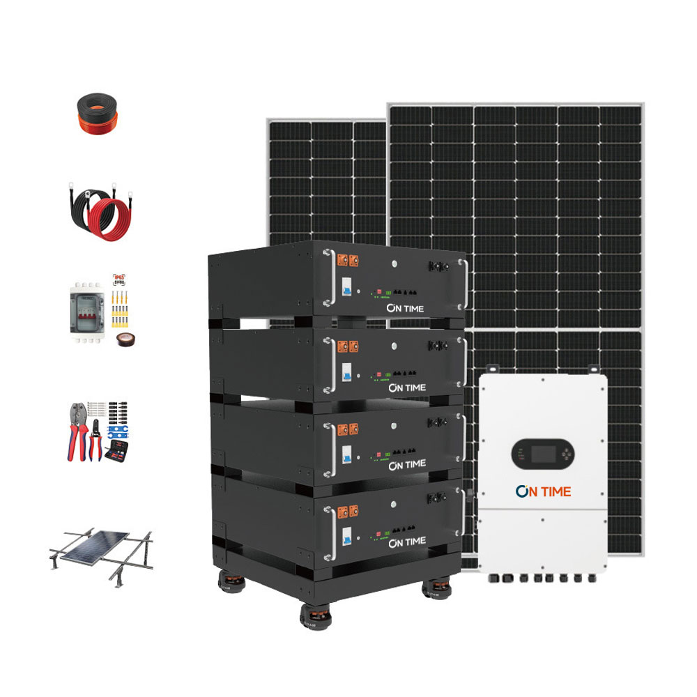 Home Energy Management 12KW 16KWh Solar Energy System APP Control Remote Monitoring